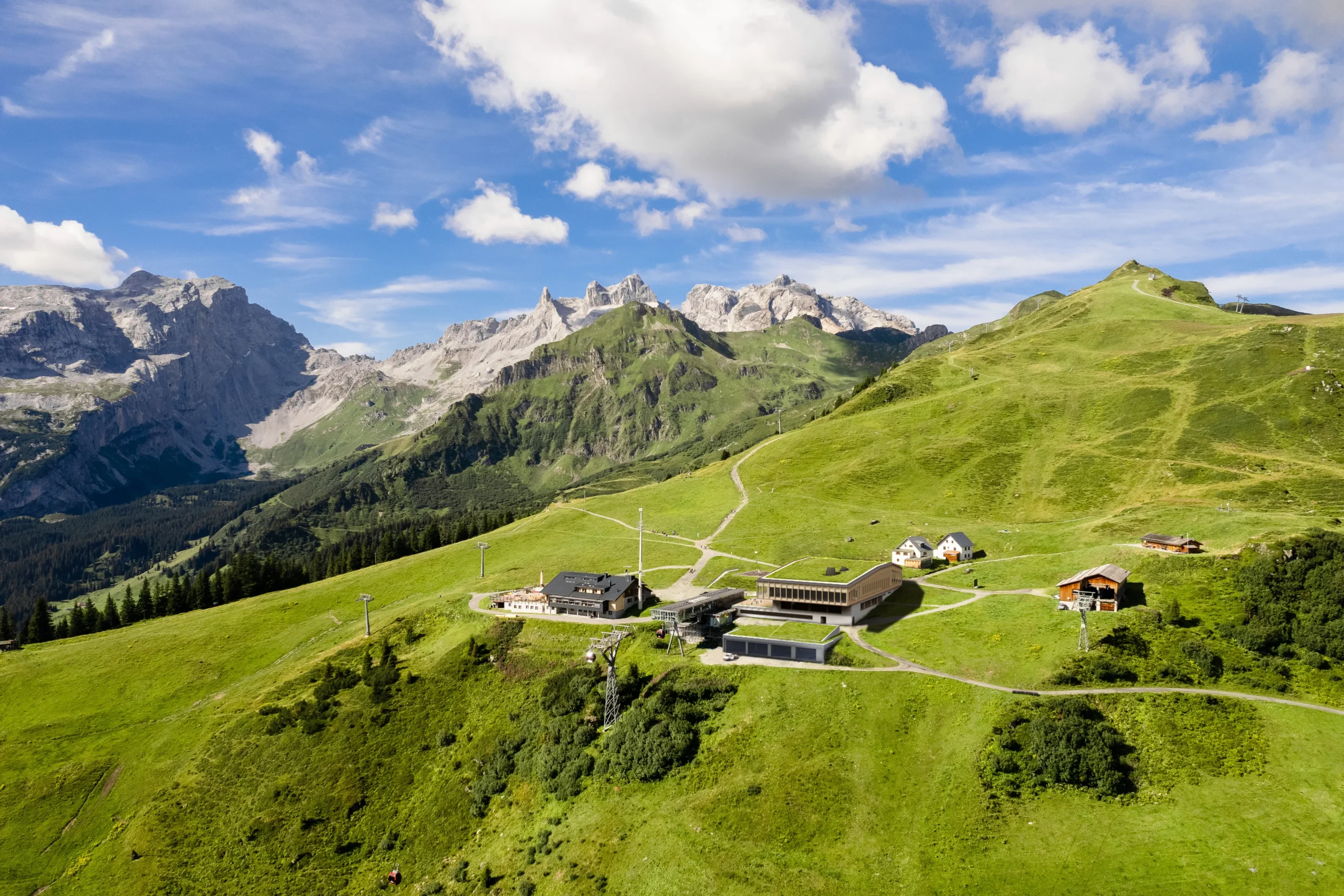 Featured image for “Neubau Bergrestaurant Grüneck”